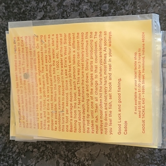 Wind Drifter Walleye Rigs - Set of 4 - Picture 7 of 7